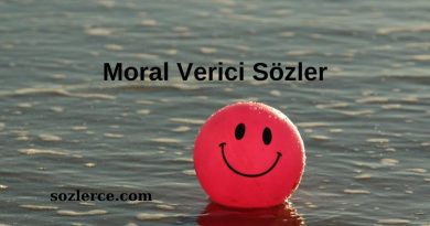 Moral Verici Sözler